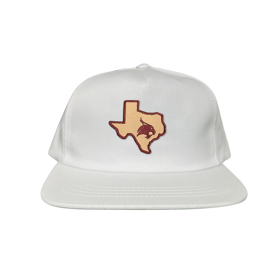 Texas State / State of Texas Supercat / Curved Bill Mesh Snapback / TXST004 / 095