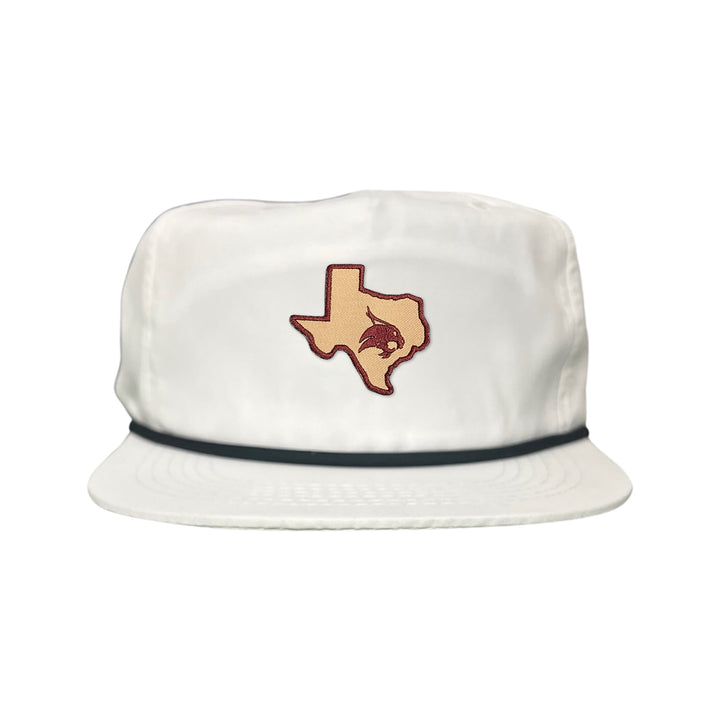Texas State / State of Texas Supercat / Curved Bill Mesh Snapback / TXST004 / 095