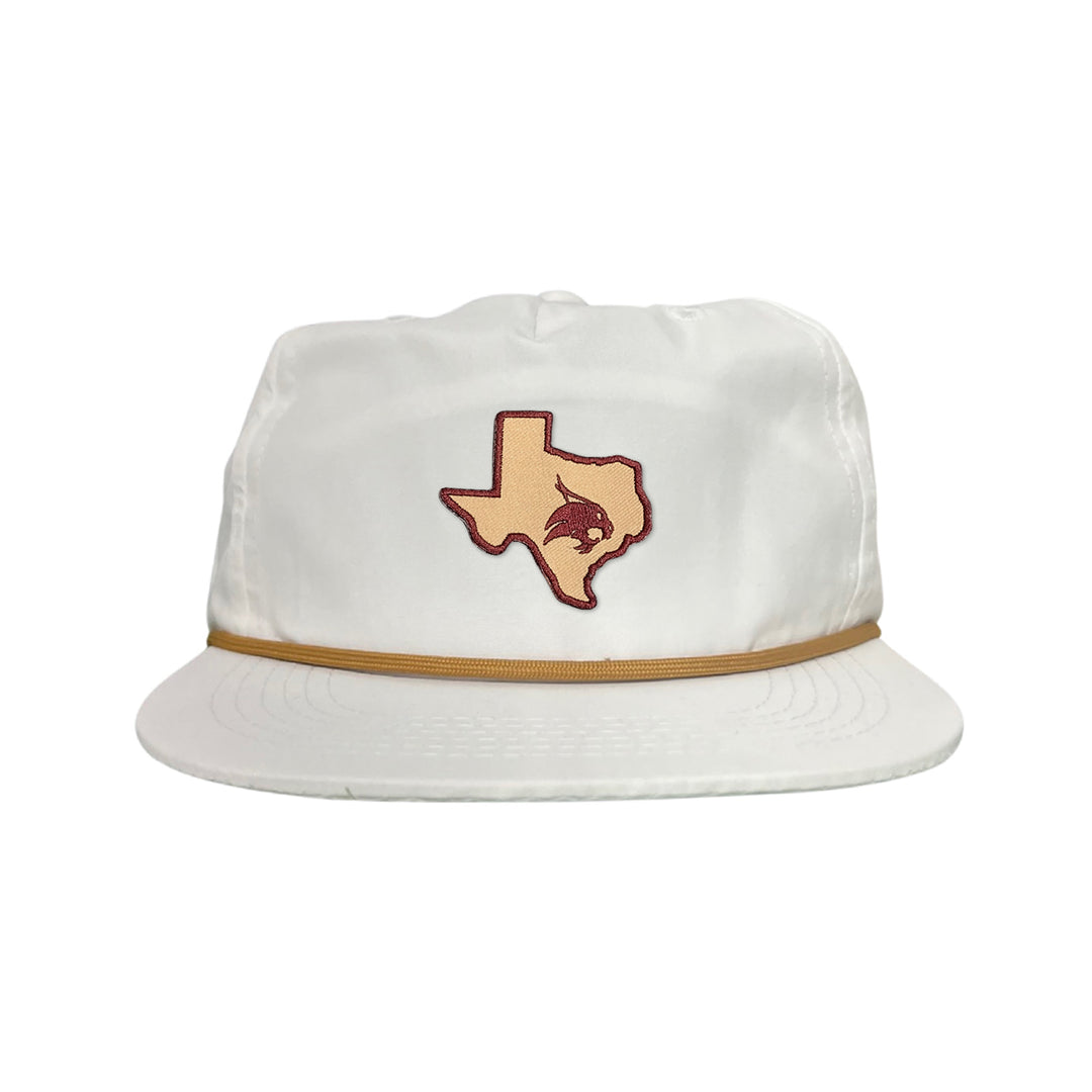 Texas State / State of Texas Supercat / Curved Bill Mesh Snapback / TXST004 / 095