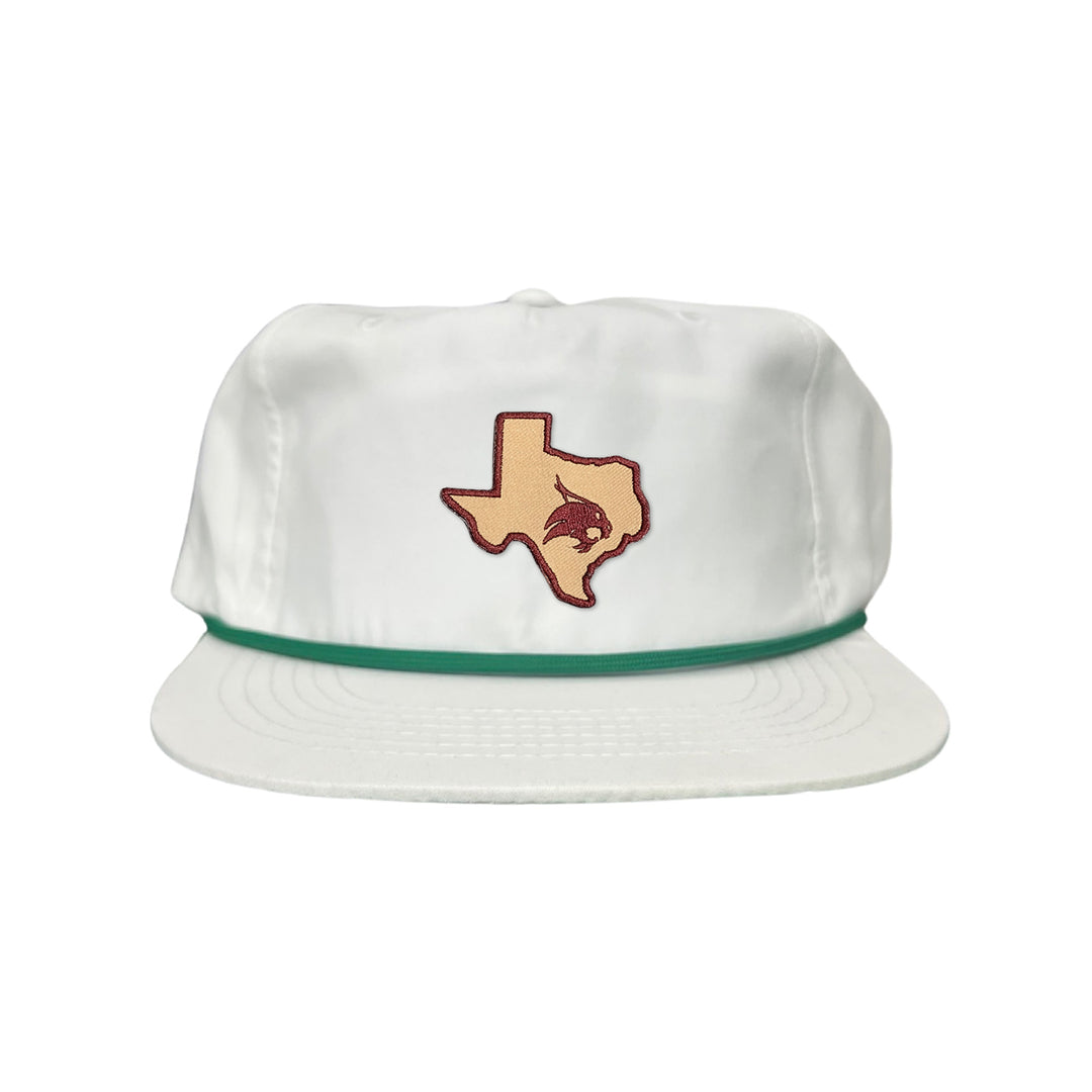 Texas State / State of Texas Supercat / Curved Bill Mesh Snapback / TXST004 / 095