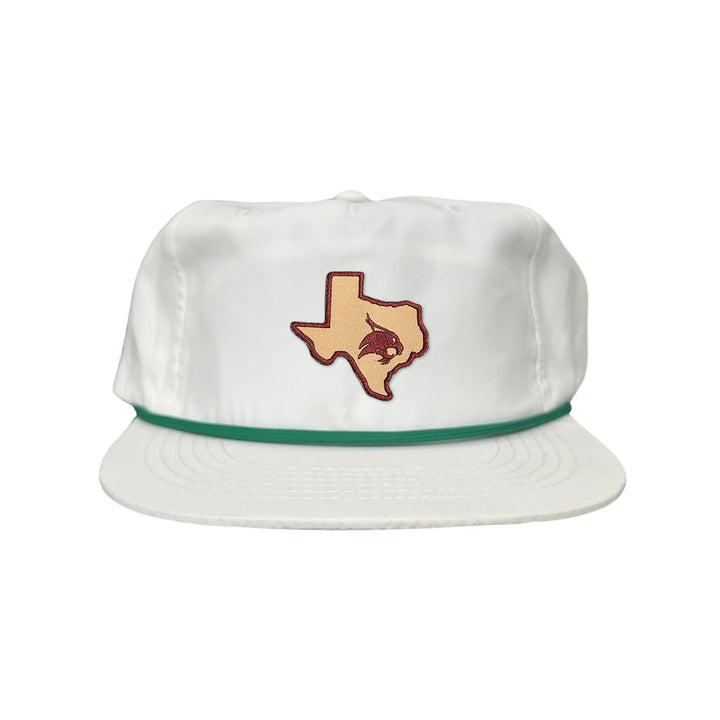 Texas State / State of Texas Supercat / Curved Bill Mesh Snapback / TXST004 / 095