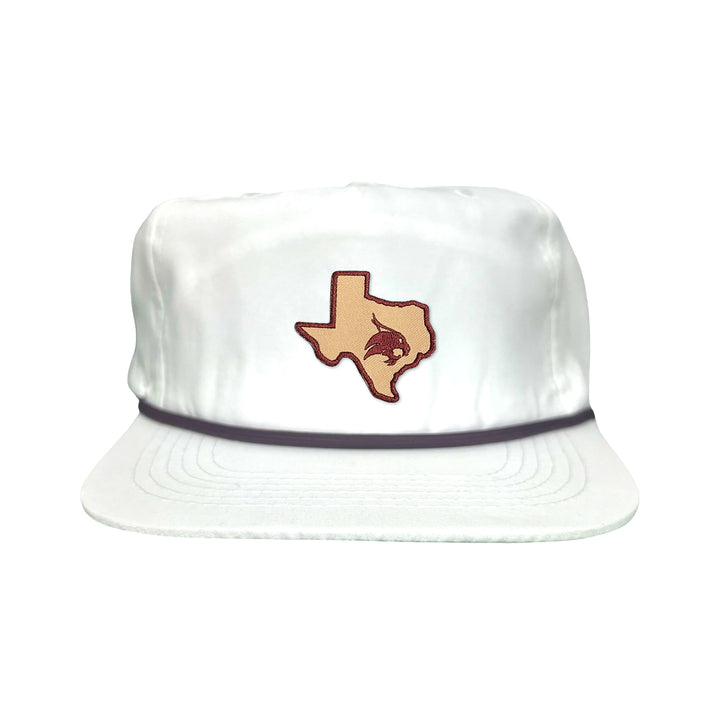 Texas State / State of Texas Supercat / Curved Bill Mesh Snapback / TXST004 / 095