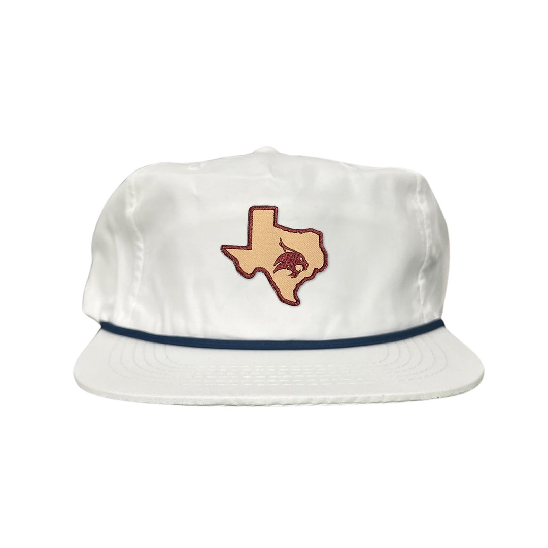 Texas State / State of Texas Supercat / Curved Bill Mesh Snapback / TXST004 / 095