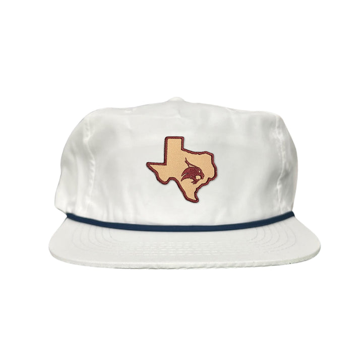 Texas State / State of Texas Supercat / Curved Bill Mesh Snapback / TXST004 / 095