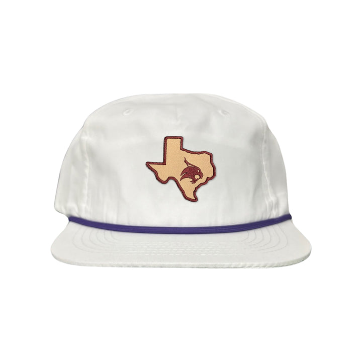 Texas State / State of Texas Supercat / Curved Bill Mesh Snapback / TXST004 / 095