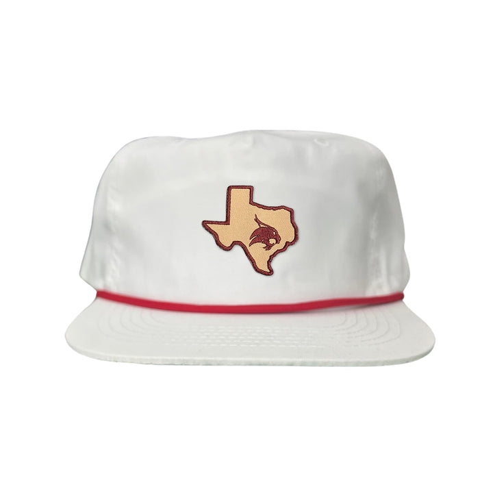 Texas State / State of Texas Supercat / Curved Bill Mesh Snapback / TXST004 / 095