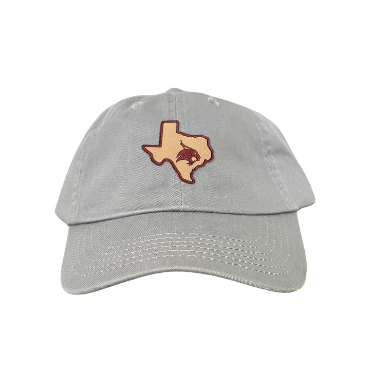 Texas State / State of Texas Supercat / Curved Bill Mesh Snapback / TXST004 / 095