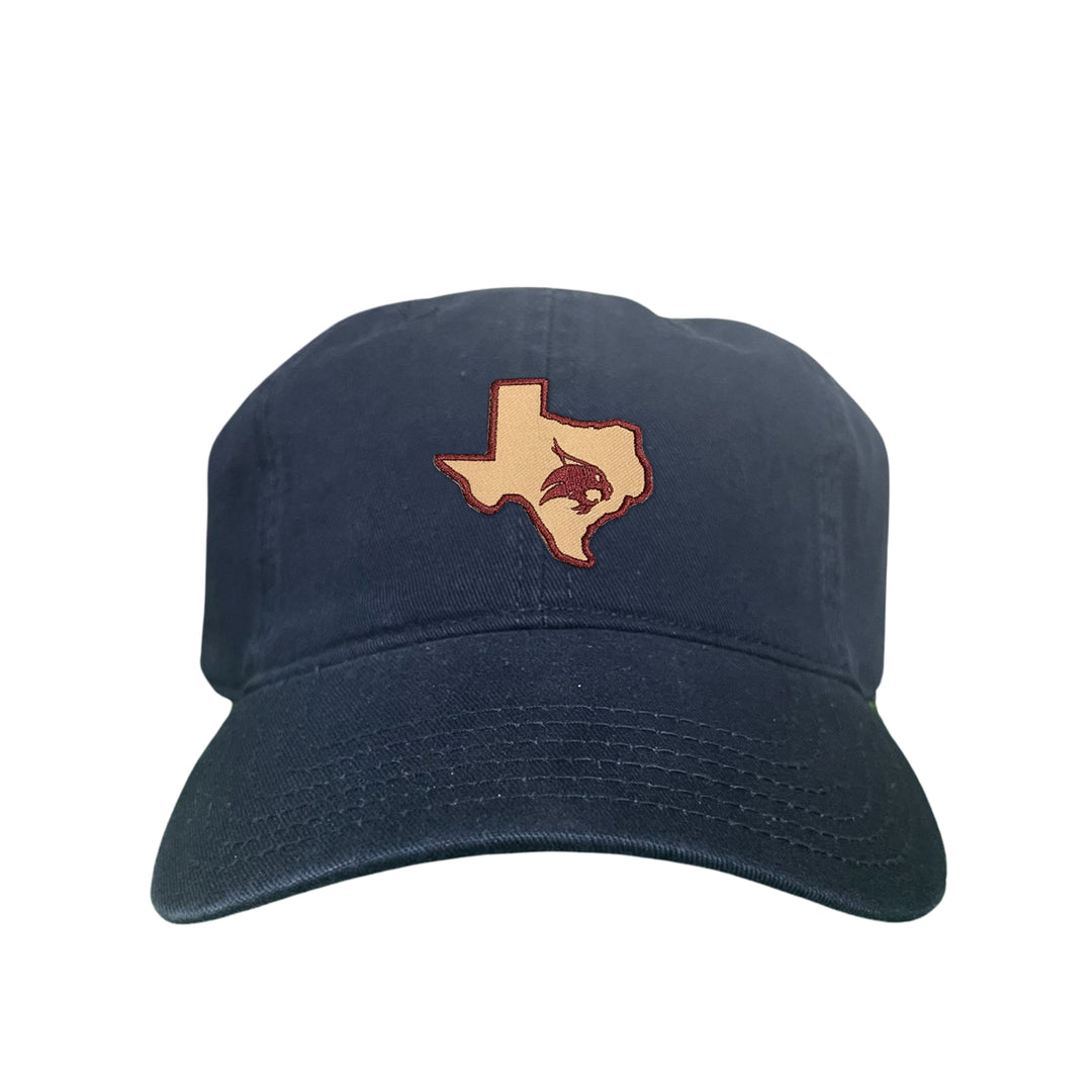 Texas State / State of Texas Supercat / Curved Bill Mesh Snapback / TXST004 / 095