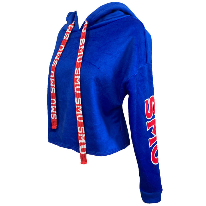 SMU Mustangs Varsity Furry Hoodie