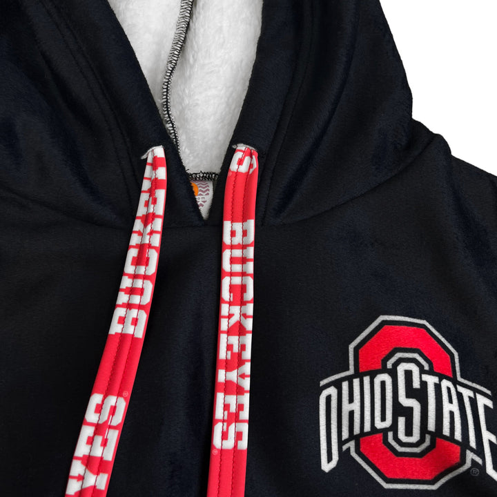Ohio State OSU Buckeyes Furry Hoodie