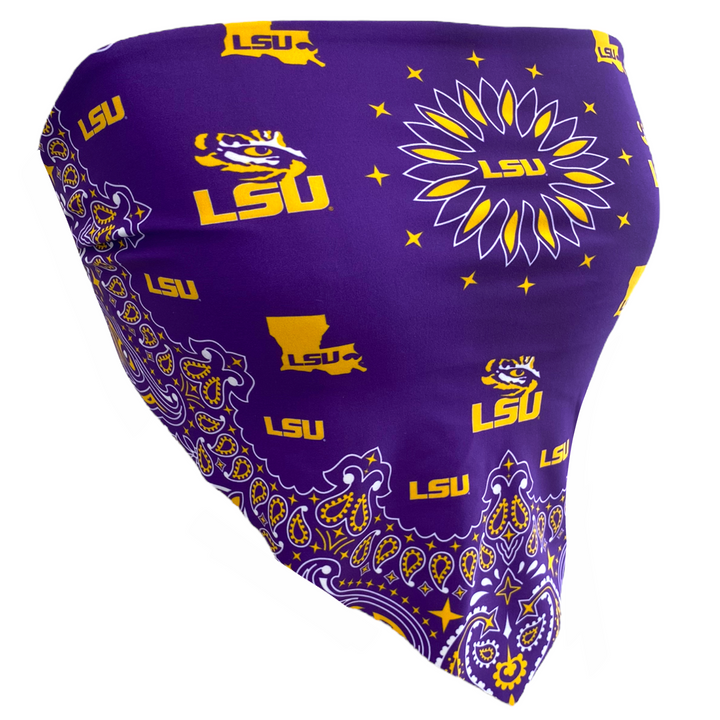 LSU Bandana Top