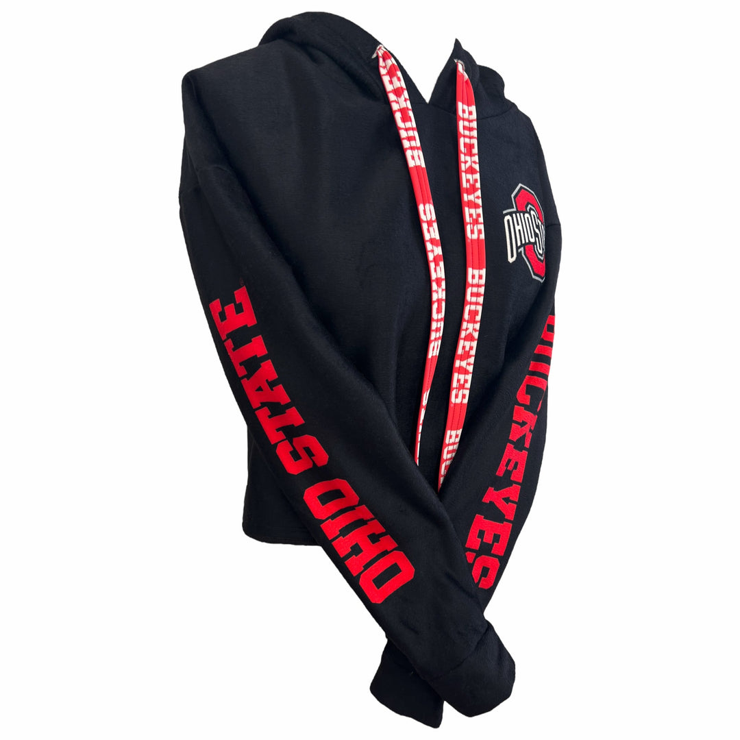 Ohio State OSU Buckeyes Furry Hoodie
