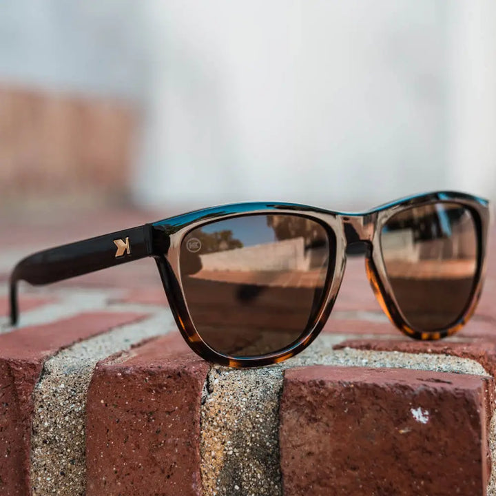 Glossy Black and Tortoise Shell Fade / Amber Premiums