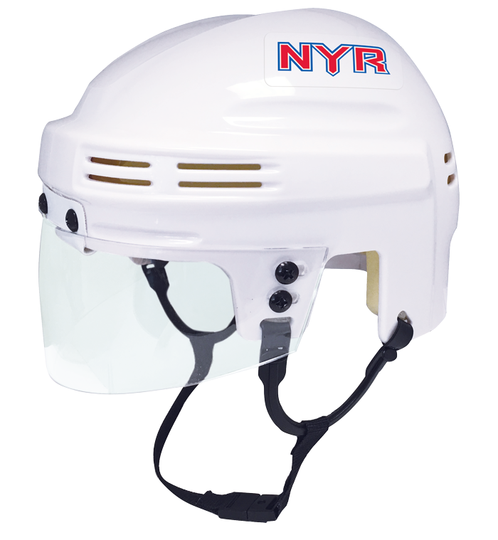New York Rangers - NHL Collectible Mini Helmet - Picture Inside - FANZ Collectibles
