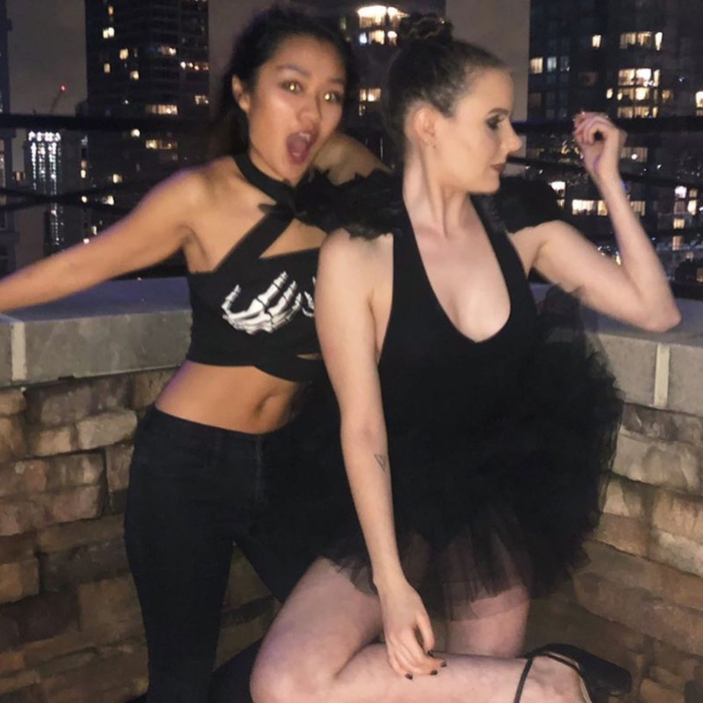 Skeleton Black Multiway Bandeau