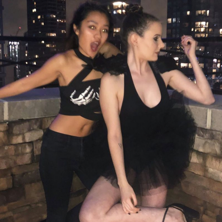 Skeleton Black Multiway Bandeau