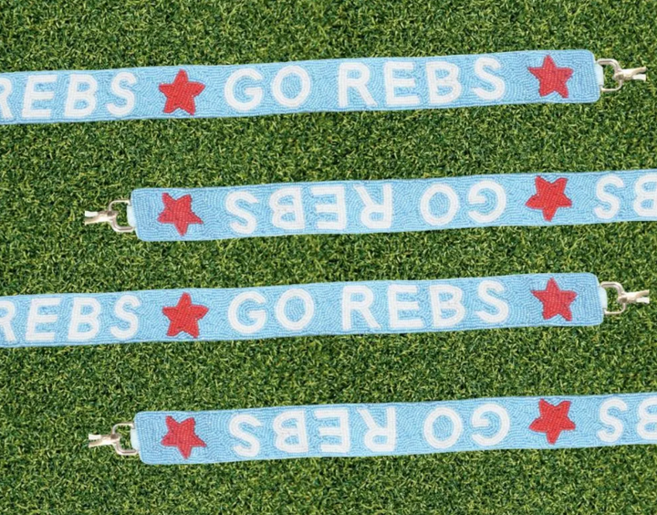Ole Miss Go Rebs Purse Strap