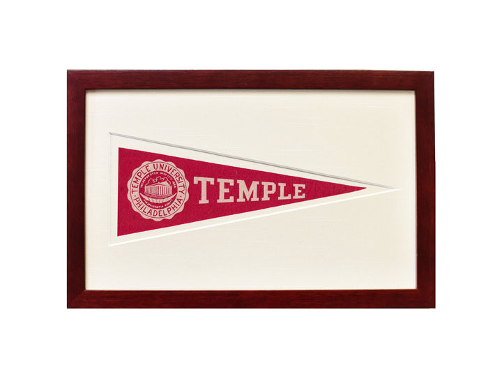 Vintage Temple University Hormel Pennant