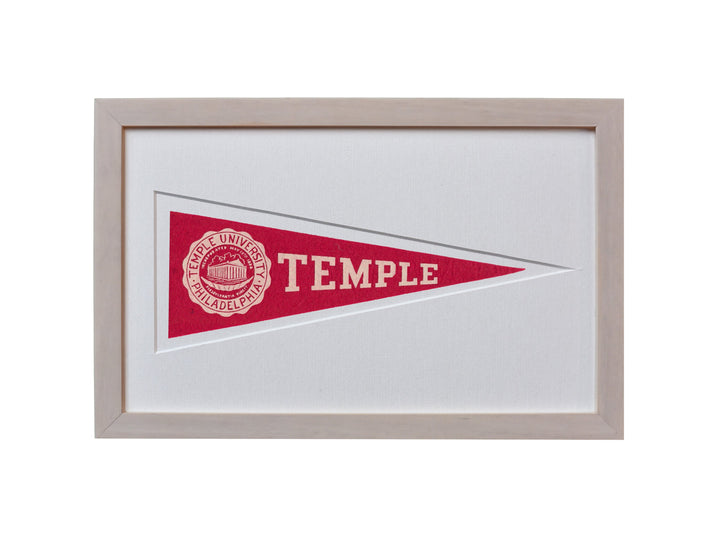 Vintage Temple University Hormel Pennant