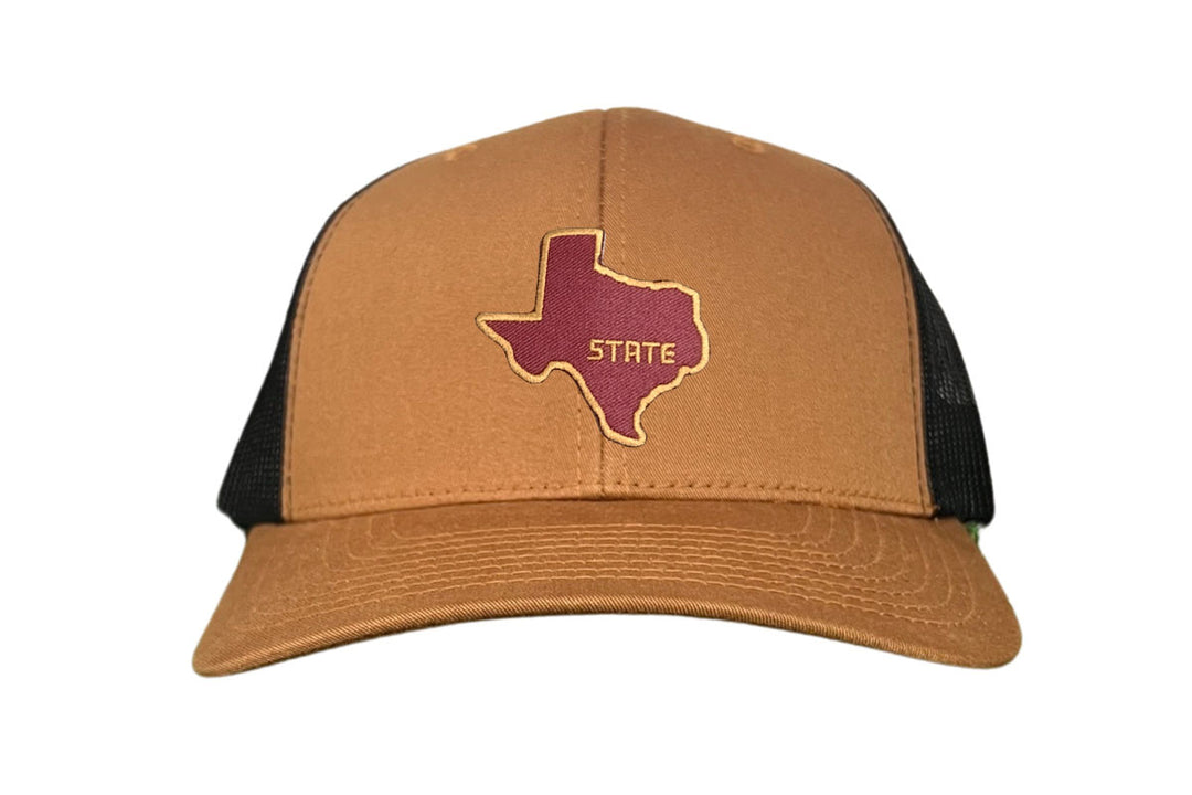 Texas State State of Texas / Gold Maroon / Hats / TXST003 / 109