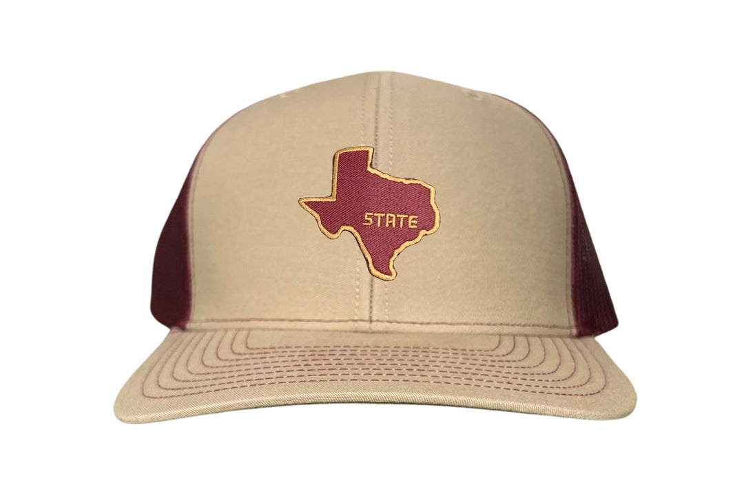 Texas State State of Texas / Gold Maroon / Hats / TXST003 / 109