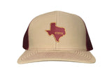 Texas State State of Texas / Gold Maroon / Hats / TXST003 / 109