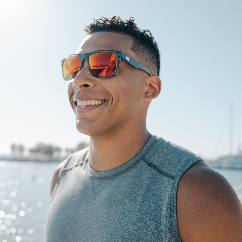 Clear Grey / Red Sunset Torrey Pines Sport