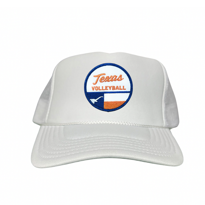 Texas Longhorns Texas Volleyball Flag Circle Patch / Hats / 031 / UT9199 / MM