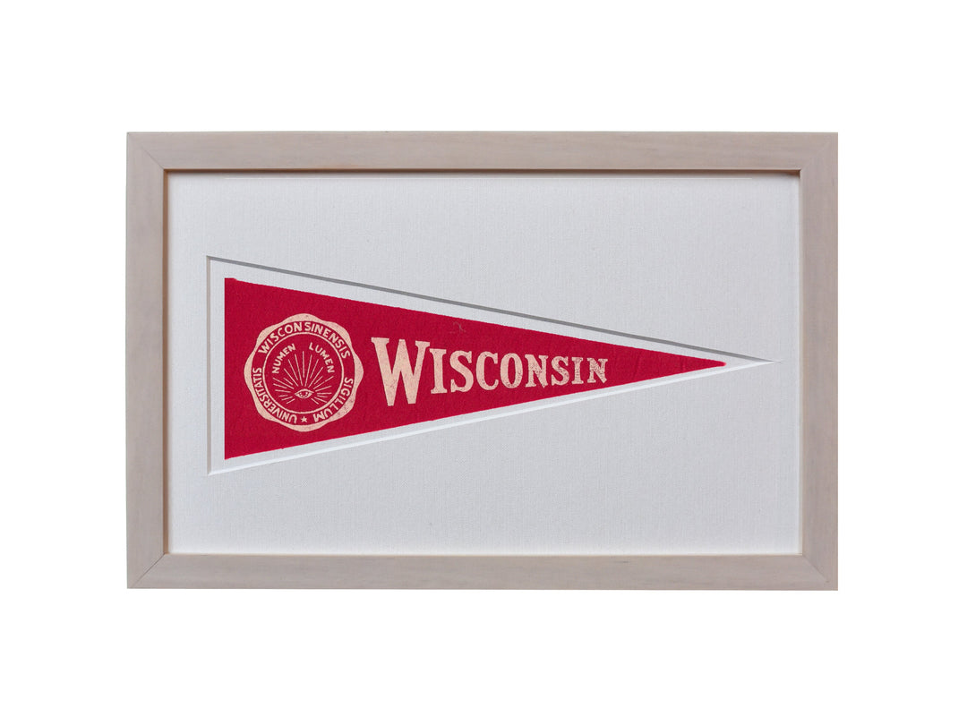 Vintage Wisconsin Hormel Pennant
