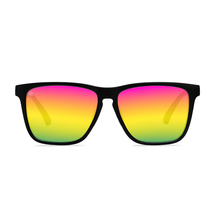 Rainbow on Black Fast Lanes Sport