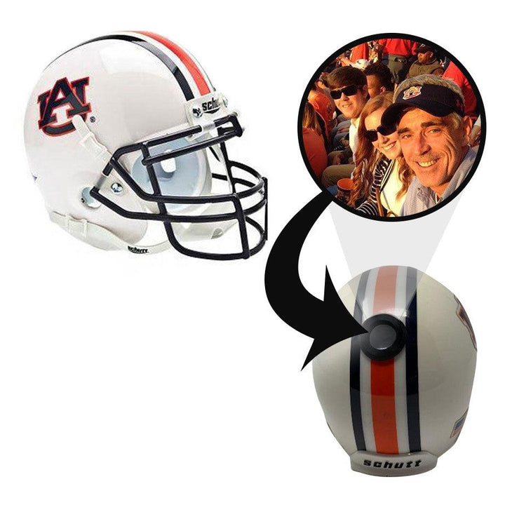 Auburn Tigers College Football Collectible Mini Helmet - Picture Inside - FANZ Collectibles