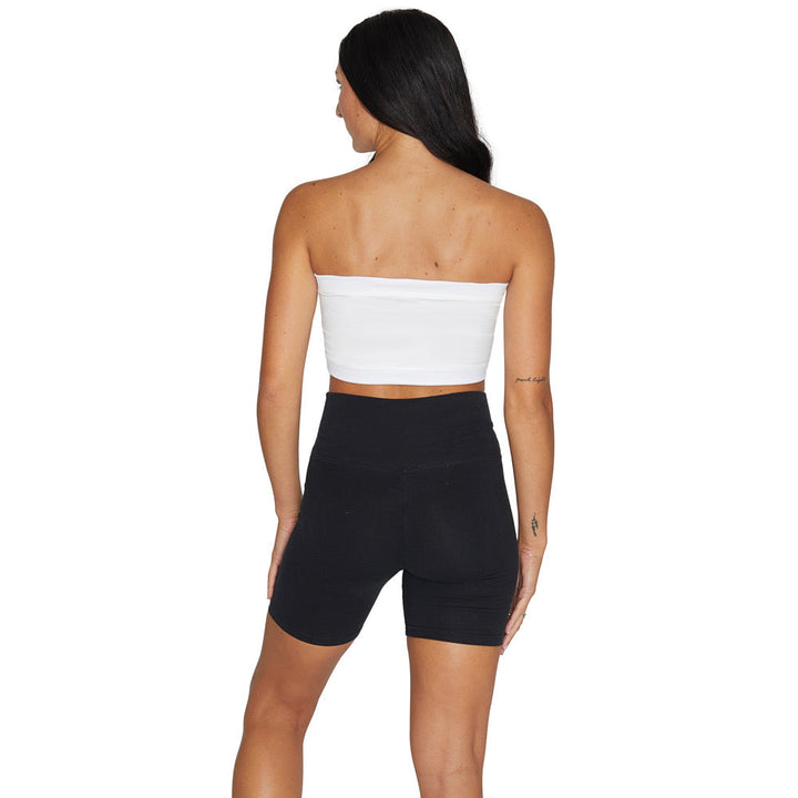 Ohio State OSU Buckeyes White Bandeau Top