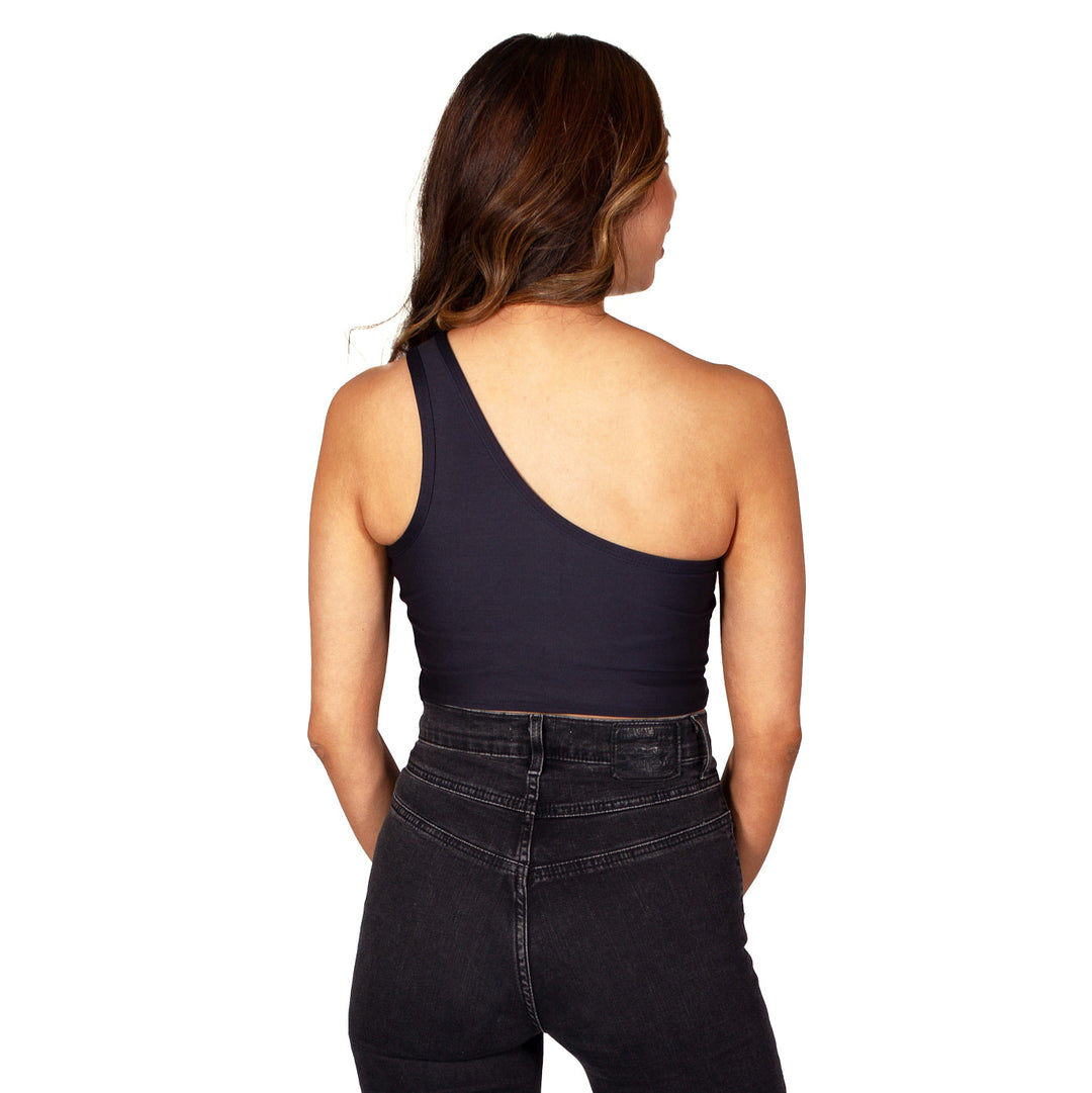 Texas Tech Lightning One Shoulder Top