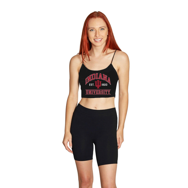 Indiana Hoosiers Black Spaghetti Tank
