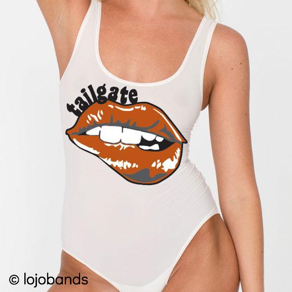 Tailgate Lips Bodysuit