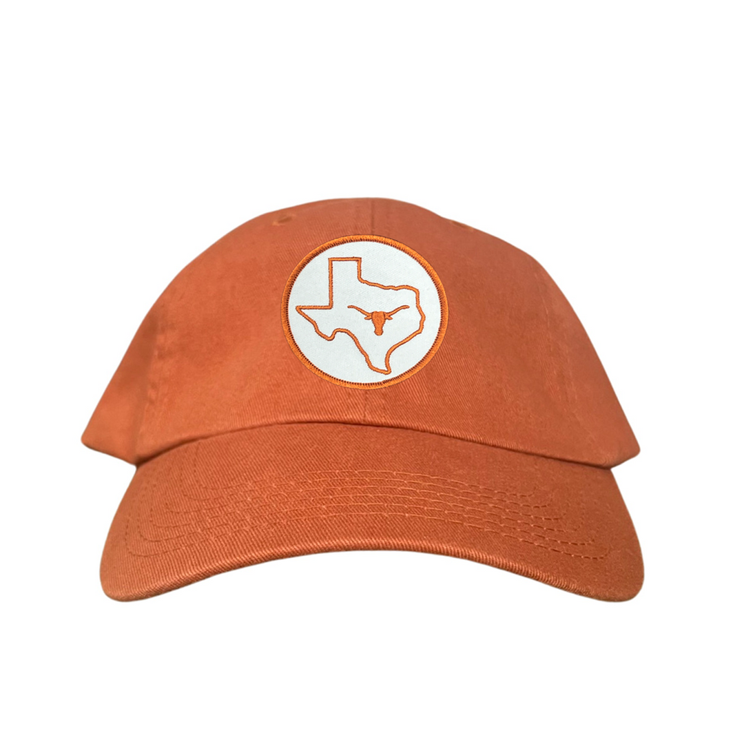 Texas Longhorns Circle State with Steer Head / Hats / 044 / UT9038 / KC