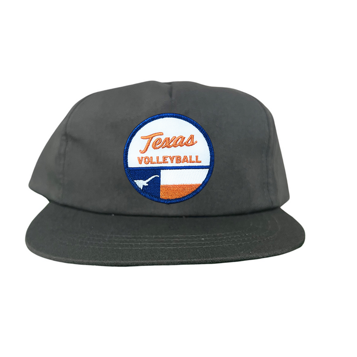 Texas Longhorns Texas Volleyball Flag Circle Patch / Hats / 031 / UT9199 / MM