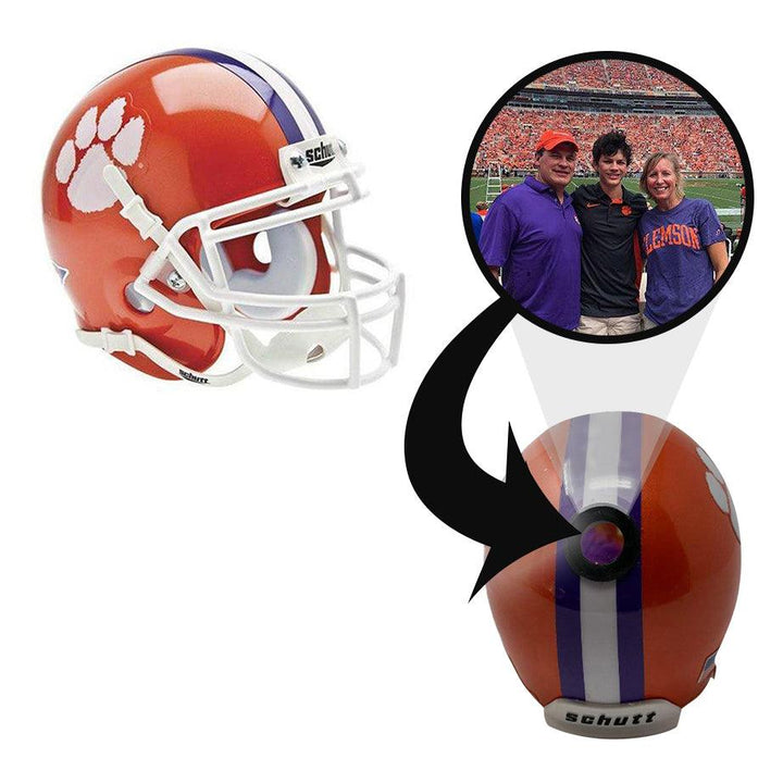 Clemson Tigers College Football Collectible Mini Helmet - Picture Inside - FANZ Collectibles