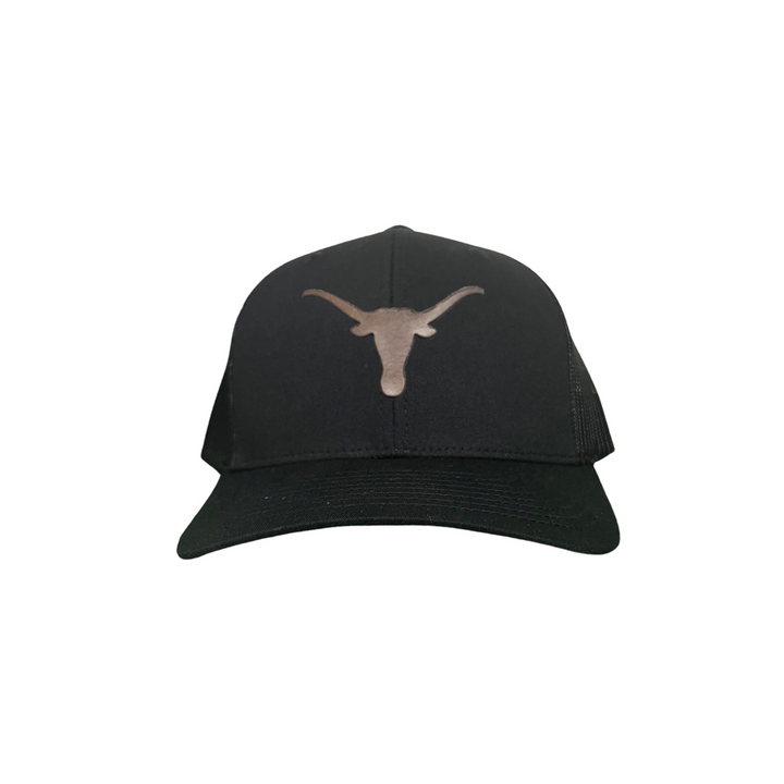 Texas Longhorns Leather Steer Head Patch / 237 / Hats / UT9210 / MM