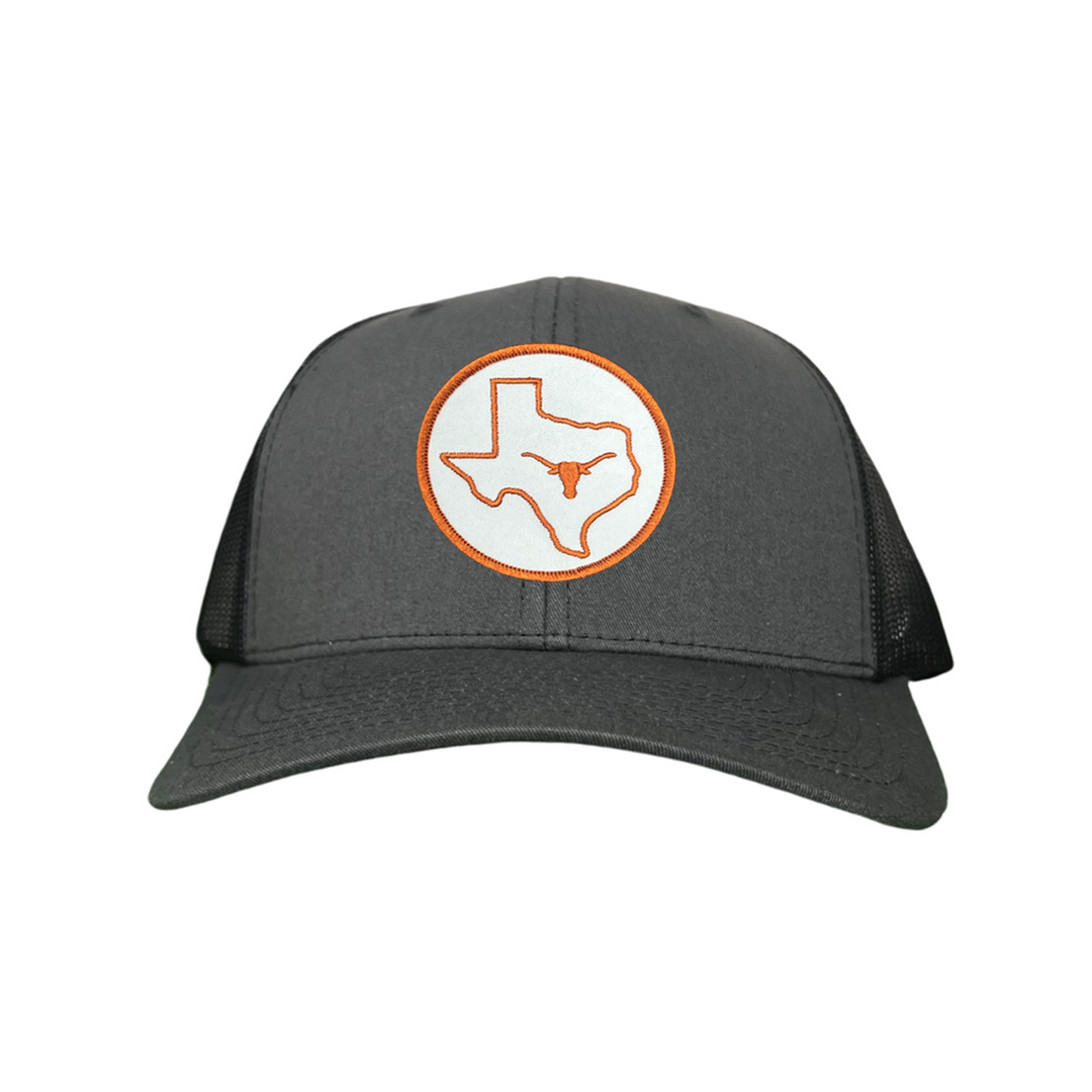 Texas Longhorns Circle State with Steer Head / Hats / 044 / UT9038 / KC