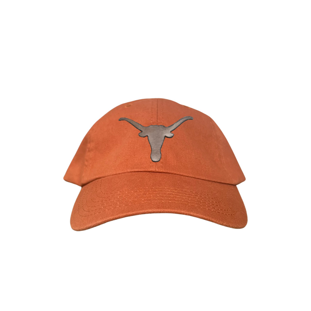 Texas Longhorns Leather Steer Head Patch / 237 / Hats / UT9210 / MM