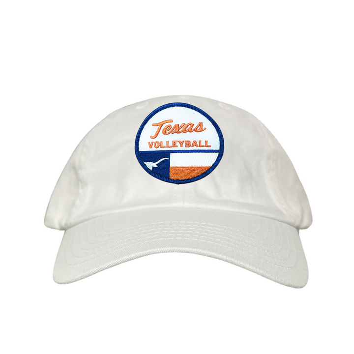 Texas Longhorns Texas Volleyball Flag Circle Patch / Hats / 031 / UT9199 / MM