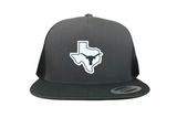 Texas Longhorns Black White Steer Head State Rubber Patch / Hats / 235 / UT9064 / MM
