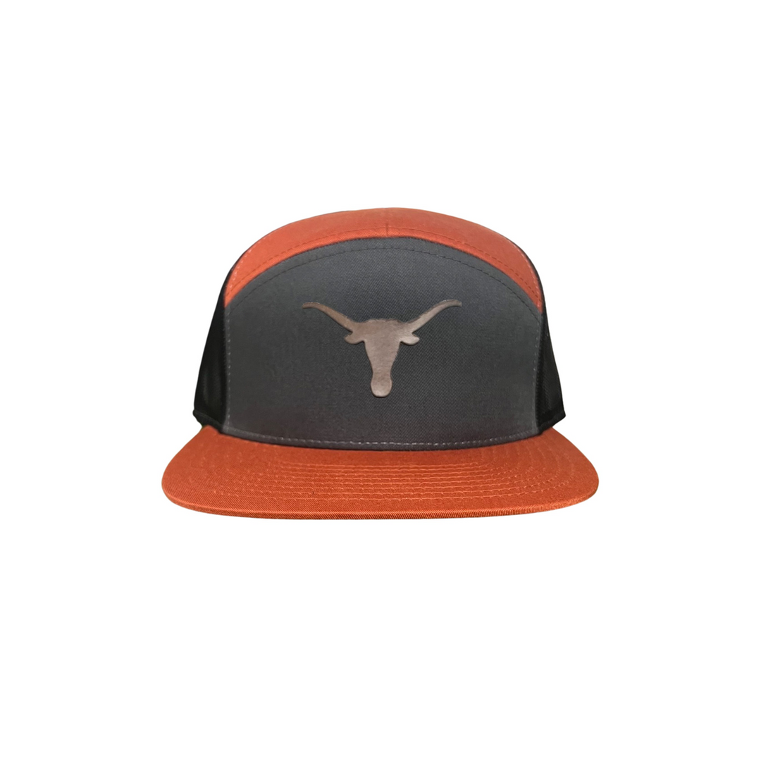 Texas Longhorns Leather Steer Head Patch / 237 / Hats / UT9210 / MM