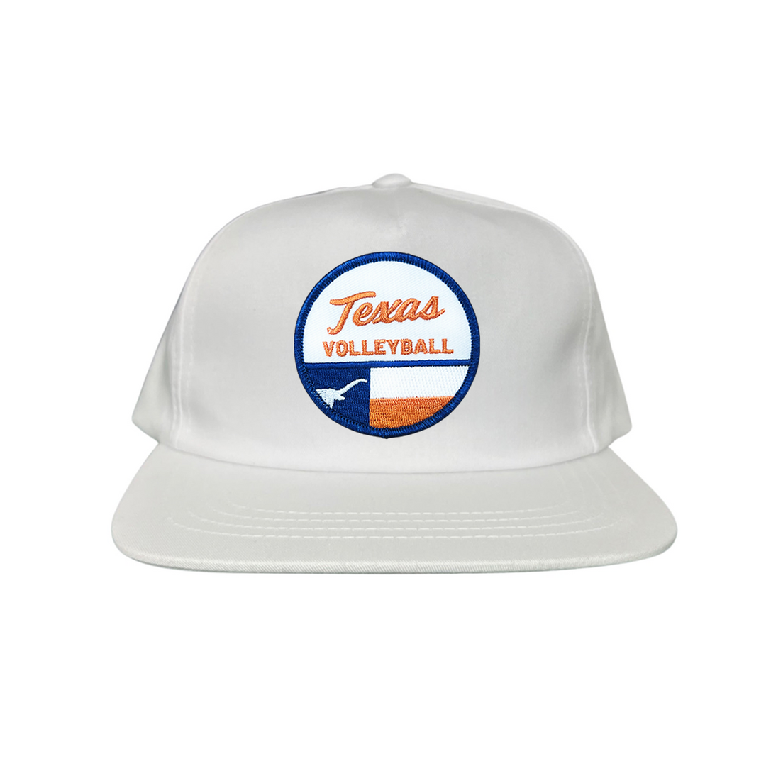 Texas Longhorns Texas Volleyball Flag Circle Patch / Hats / 031 / UT9199 / MM
