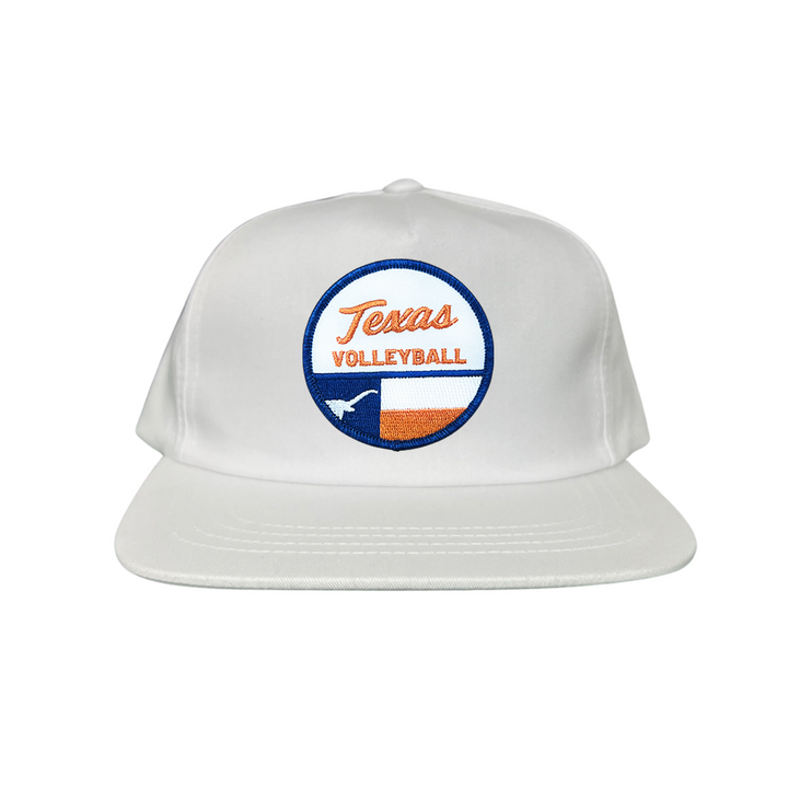 Texas Longhorns Texas Volleyball Flag Circle Patch / Hats / 031 / UT9199 / MM