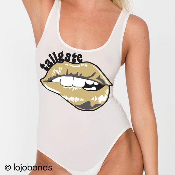 Tailgate Lips Bodysuit