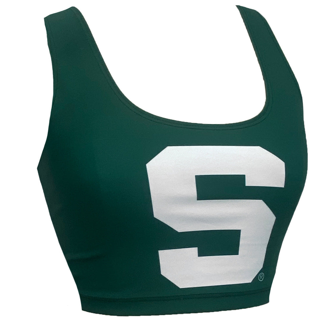 Michigan State Green Crop Tank Top