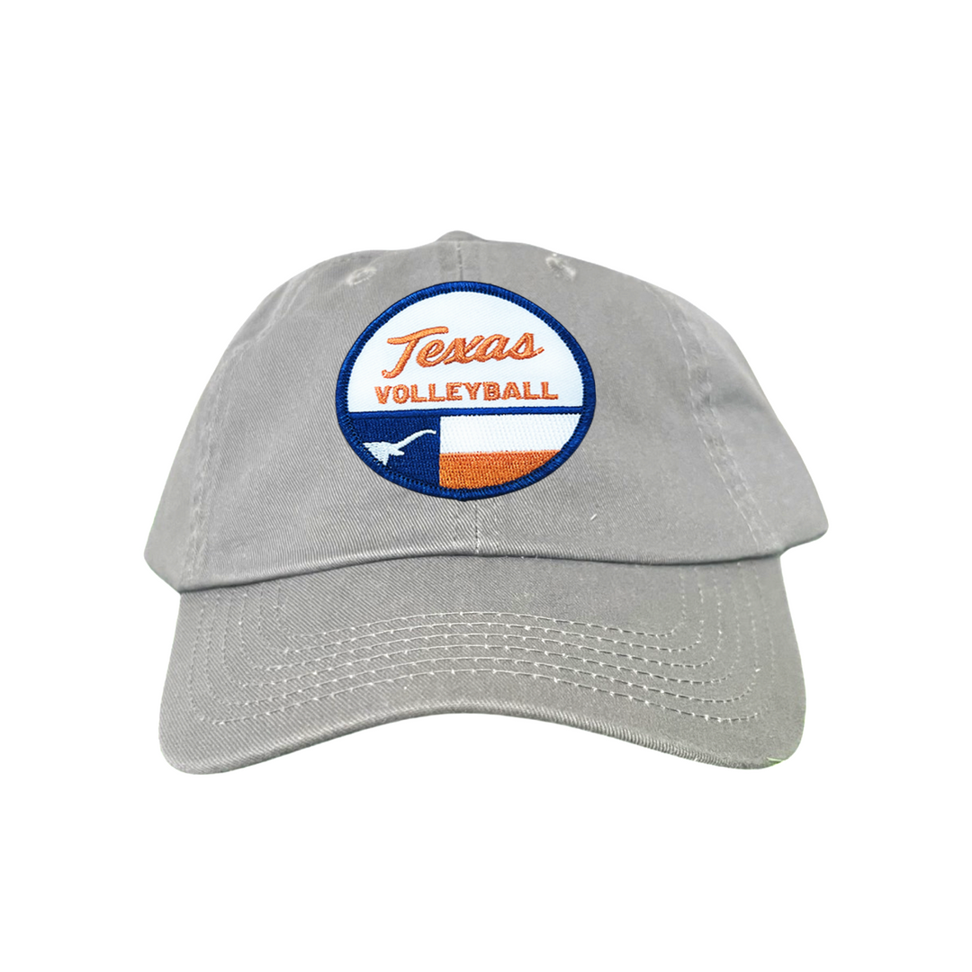 Texas Longhorns Texas Volleyball Flag Circle Patch / Hats / 031 / UT9199 / MM