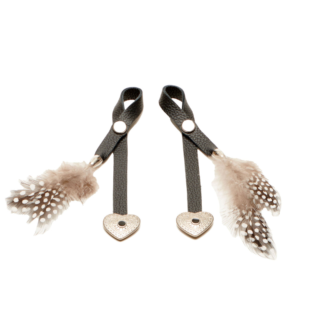 Feathered Boot Charm